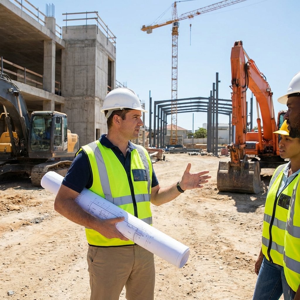 Harita Mühendisi Çalışırken